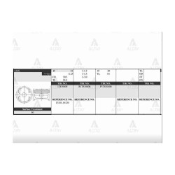 PİSTON TAKIM COROLLA 1.6L ENJ. / 92-00 / 81.00mm / 4AFE / STD PİSTON TAKIM COROLLA 1.6L ENJ. / 92-00 / 81.00mm / 4AFE / STD