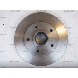 FREN DİSKİ FLUENCE 09-16 / MEGANE III 08-15 / MEGANE IV 16= / ARKA DÜZ PORYALI RULMANLI 260-5 (ADET FİYAT)