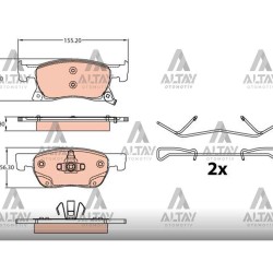 FREN BALATA ASTRA K 15= (15 JANT) ÖN