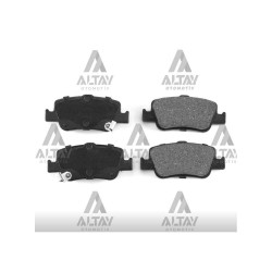 FREN BALATA COROLLA 07-12 DİZEL / COROLLA 13-19 BENZİNLİ-DİZEL  / AURIS 07-19 BENZİNLİ DİZEL ARKA