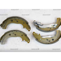 FREN BALATA ALBEA 09= / DOBLO I 05-10 SAFLİNE / DOBLO III 10= MAXI LEVYELİ YAYLI PABUÇ ARKA