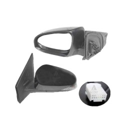 AYNA DIŞ DİKİZ AURIS 13-16 ELEKTRİKLİ ISITMALI SİNYALLİ SOL 7 FİŞLİ