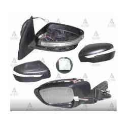 AYNA DIŞ DİKİZ QASHQAI 14= ELEKTRİKLİ SİNYALLİ ISITMALI OTOMATİK KATLANIR SOL