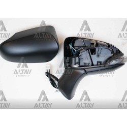 AYNA DIŞ DİKİZ AVENSIS 15= ELEKTRİKLİ ISITMALI OTOMATİK KATLANIR SİNYALLİ  SOL