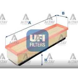 HAVA FİLTRESİ CLIO II 01= / KANGOO 01= / LOGAN 05= / SANDERO 08= / ALMERA 1.5DCI YÜKSEKLİK 73mm