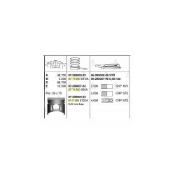 SEGMAN H-100  94-96 / L-300 90-08 0.50 (TPR)